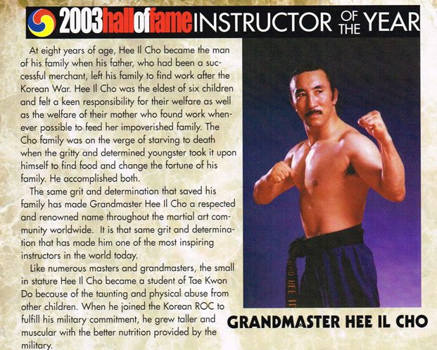 Instructor of the Year